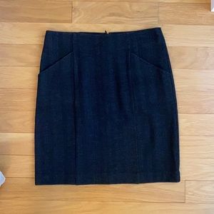 Theory wool pencil skirt